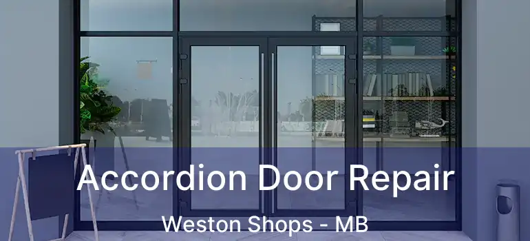  Accordion Door Repair Weston Shops - MB
