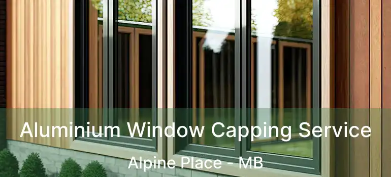  Aluminium Window Capping Service Alpine Place - MB
