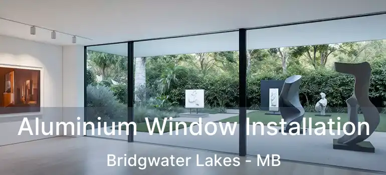 Aluminium Window Installation Bridgwater Lakes - MB