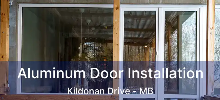 Aluminum Door Installation Kildonan Drive - MB