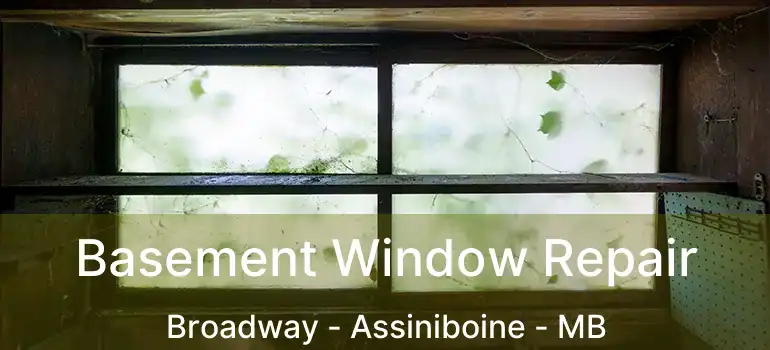  Basement Window Repair Broadway - Assiniboine - MB
