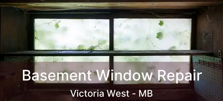 Basement Window Repair Victoria West - MB