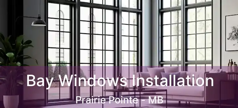  Bay Windows Installation Prairie Pointe - MB