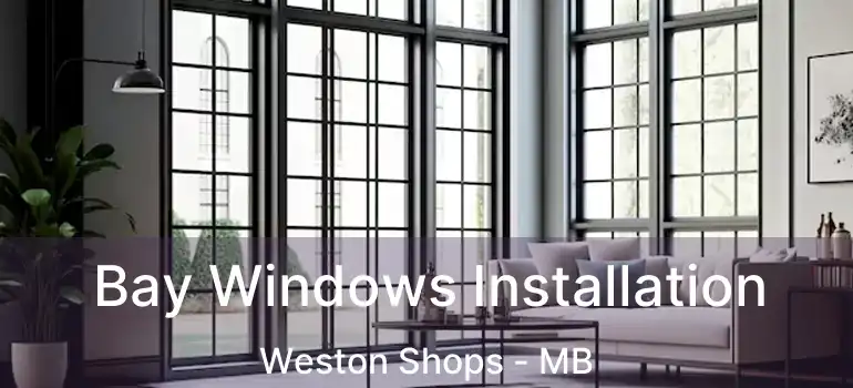 Bay Windows Installation Weston Shops - MB