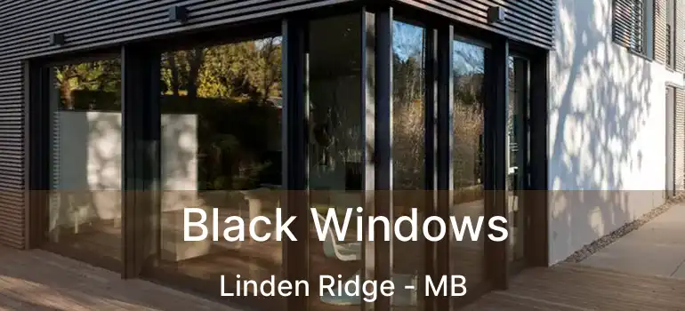Black Windows Linden Ridge - MB
