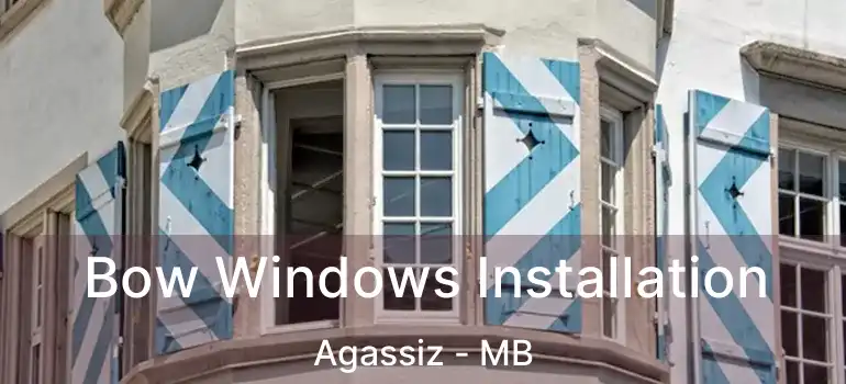  Bow Windows Installation Agassiz - MB