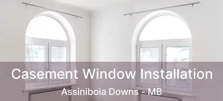  Casement Window Installation Assiniboia Downs - MB