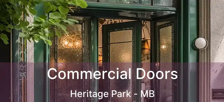  Commercial Doors Heritage Park - MB