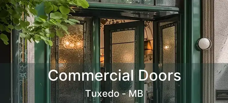  Commercial Doors Tuxedo - MB