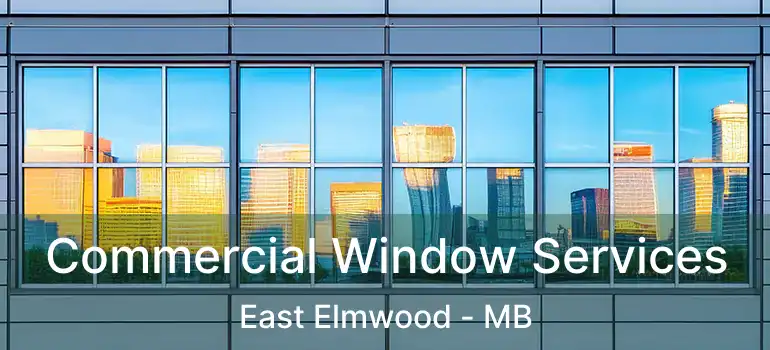  Commercial Window Services East Elmwood - MB
