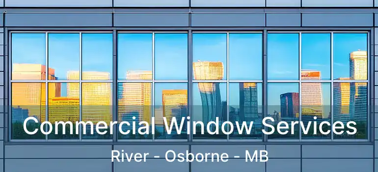  Commercial Window Services River - Osborne - MB