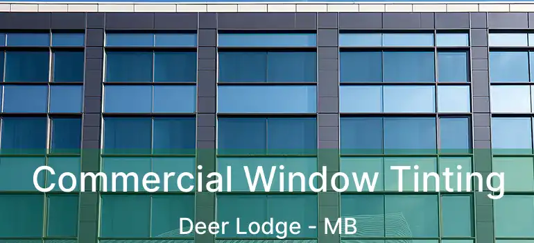  Commercial Window Tinting Deer Lodge - MB