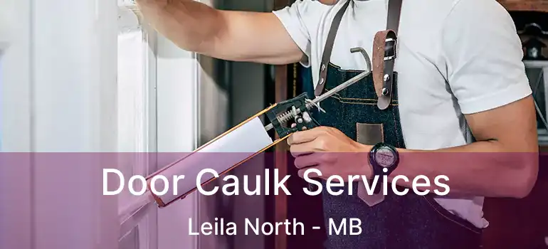  Door Caulk Services Leila North - MB