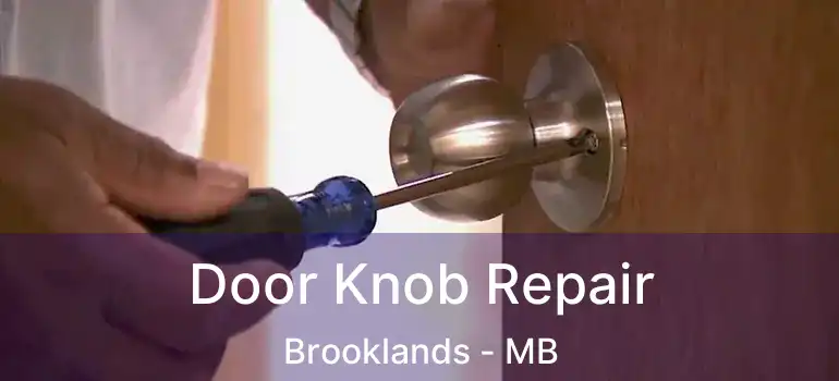  Door Knob Repair Brooklands - MB