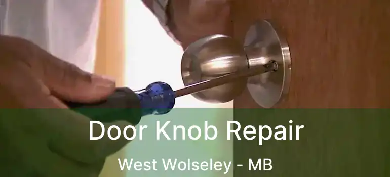 Door Knob Repair West Wolseley - MB