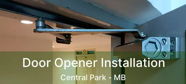  Door Opener Installation Central Park - MB