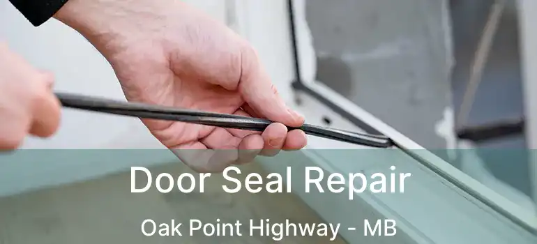 Door Seal Repair Oak Point Highway - MB