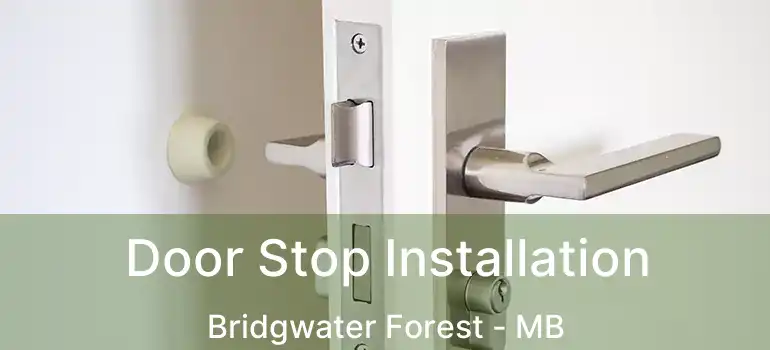  Door Stop Installation Bridgwater Forest - MB