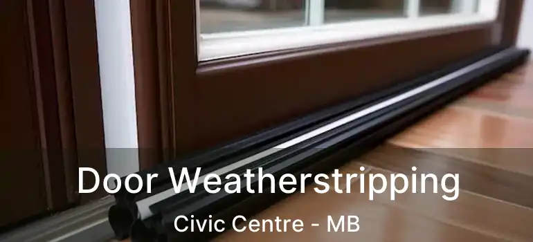  Door Weatherstripping Civic Centre - MB