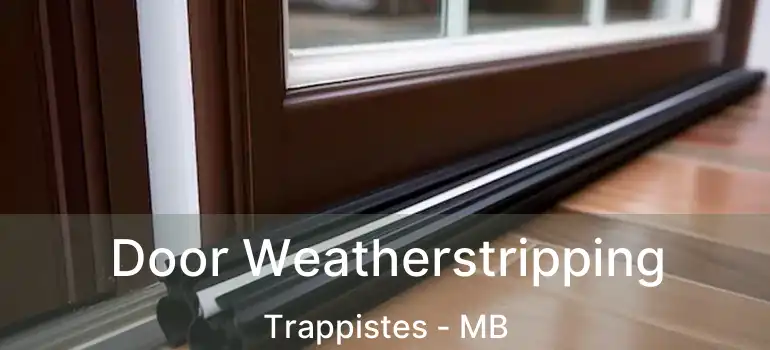 Door Weatherstripping Trappistes - MB