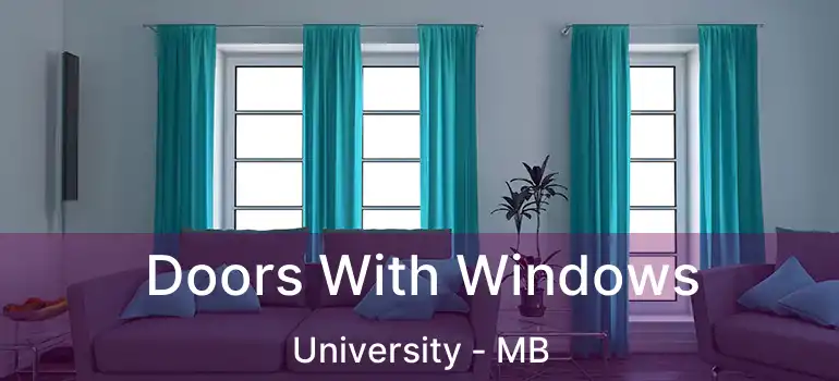 Doors With Windows University - MB