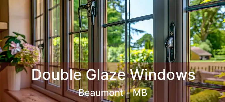 Double Glaze Windows Beaumont - MB