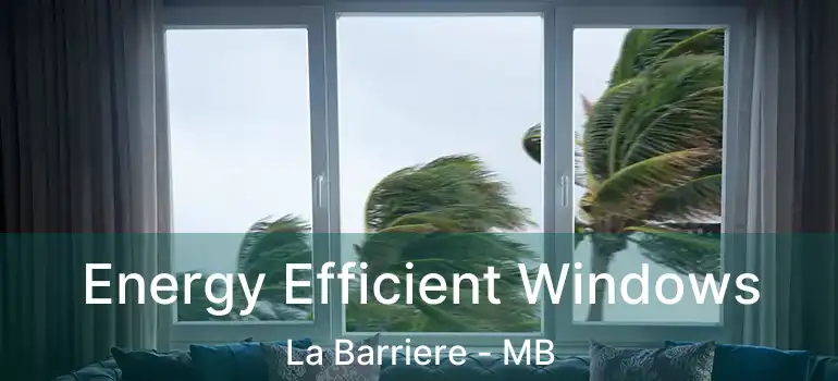  Energy Efficient Windows La Barriere - MB