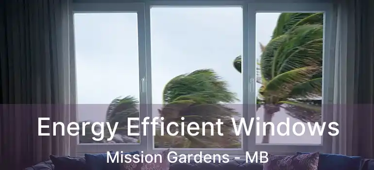 Energy Efficient Windows Mission Gardens - MB