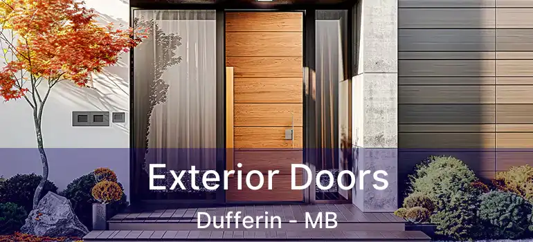 Exterior Doors Dufferin - MB