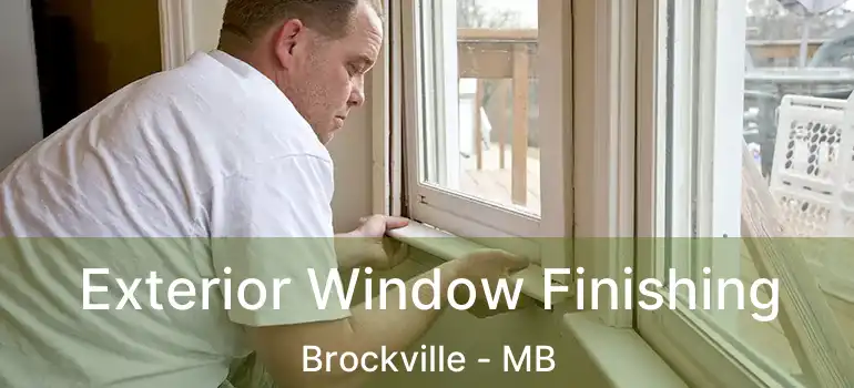Exterior Window Finishing Brockville - MB