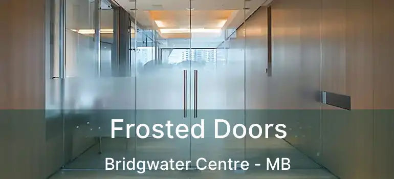  Frosted Doors Bridgwater Centre - MB