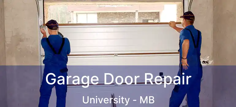 Garage Door Repair University - MB