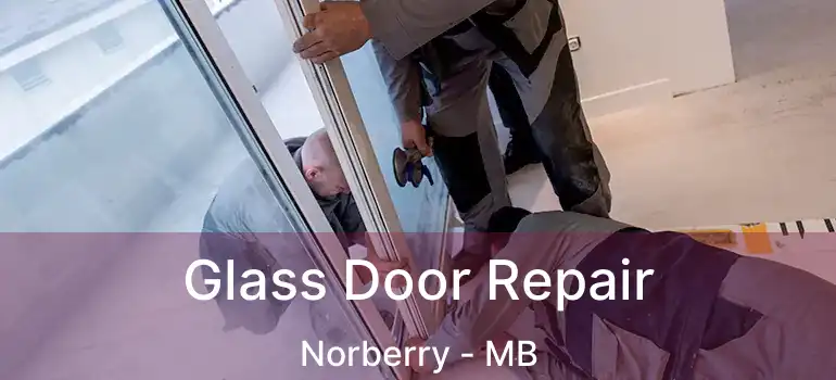 Glass Door Repair Norberry - MB