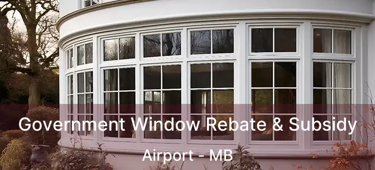 Government Window Rebate & Subsidy Airport - MB