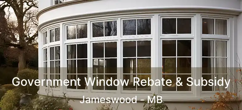 Government Window Rebate & Subsidy Jameswood - MB
