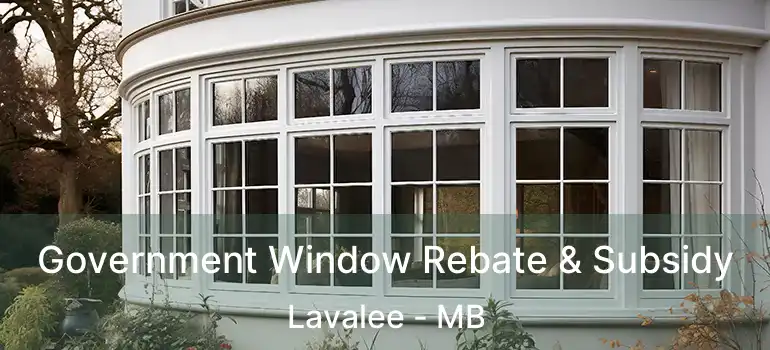 Government Window Rebate & Subsidy Lavalee - MB