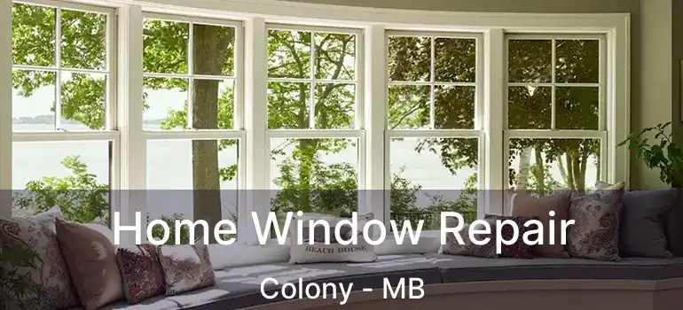 Home Window Repair Colony - MB