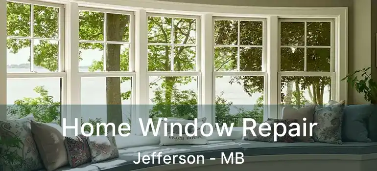 Home Window Repair Jefferson - MB