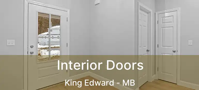  Interior Doors King Edward - MB