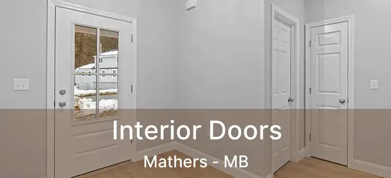  Interior Doors Mathers - MB