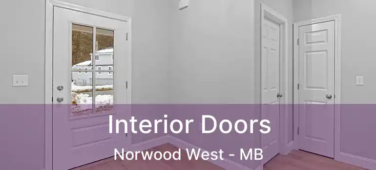 Interior Doors Norwood West - MB