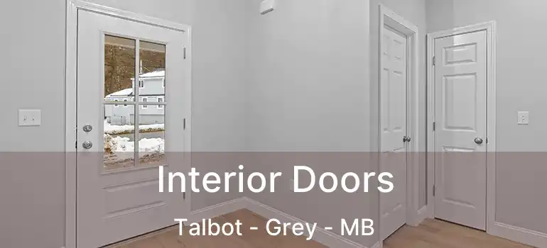  Interior Doors Talbot - Grey - MB
