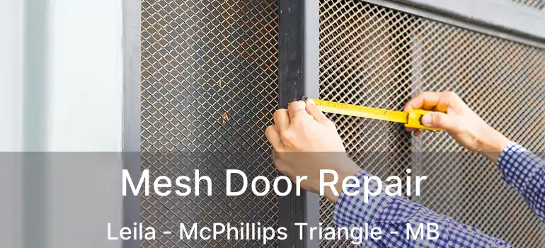 Mesh Door Repair Leila - McPhillips Triangle - MB