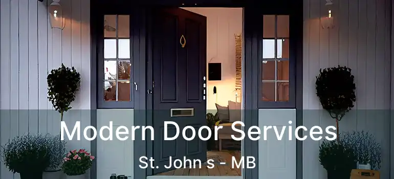 Modern Door Services St. John s - MB