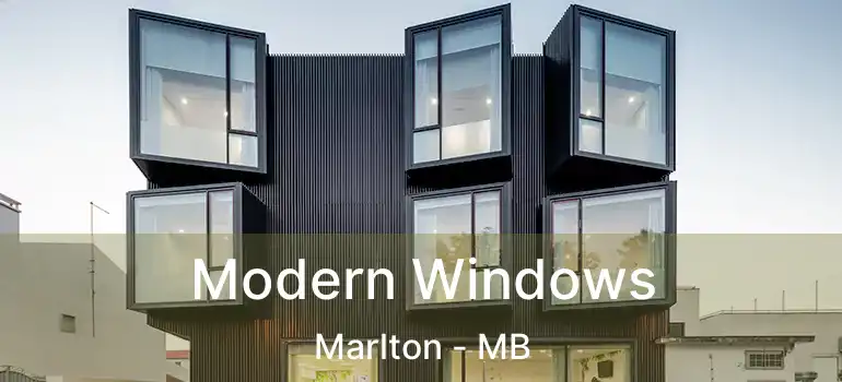 Modern Windows Marlton - MB