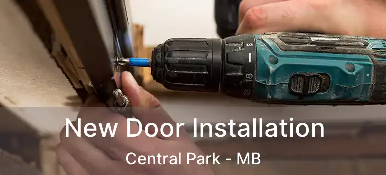 New Door Installation Central Park - MB