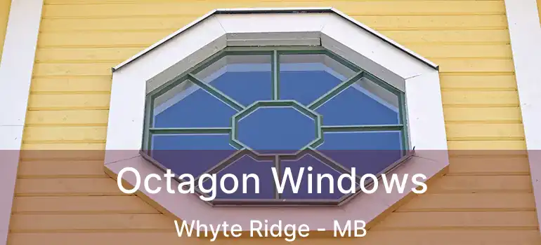 Octagon Windows Whyte Ridge - MB