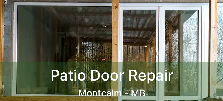  Patio Door Repair Montcalm - MB