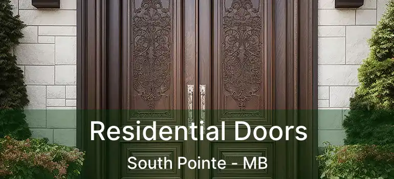  Residential Doors South Pointe - MB
