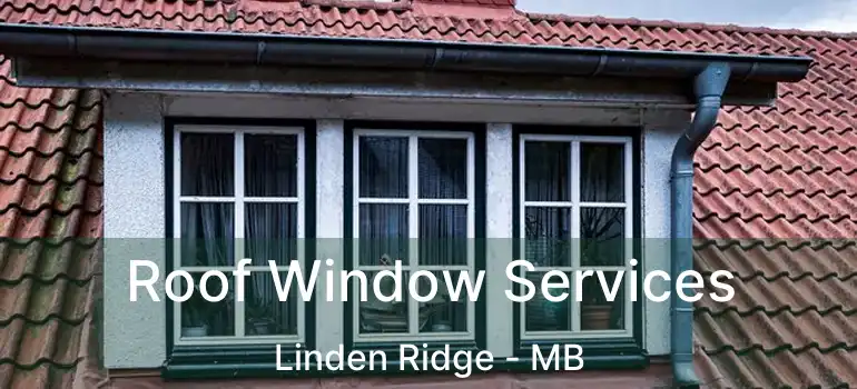 Roof Window Services Linden Ridge - MB